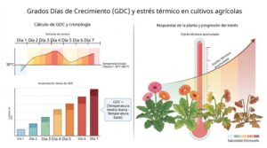 Grados día de estrés por calor sequia