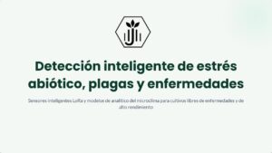 J-Tec-Detección inteligente de estrés abiótico, plagas y enfermedades